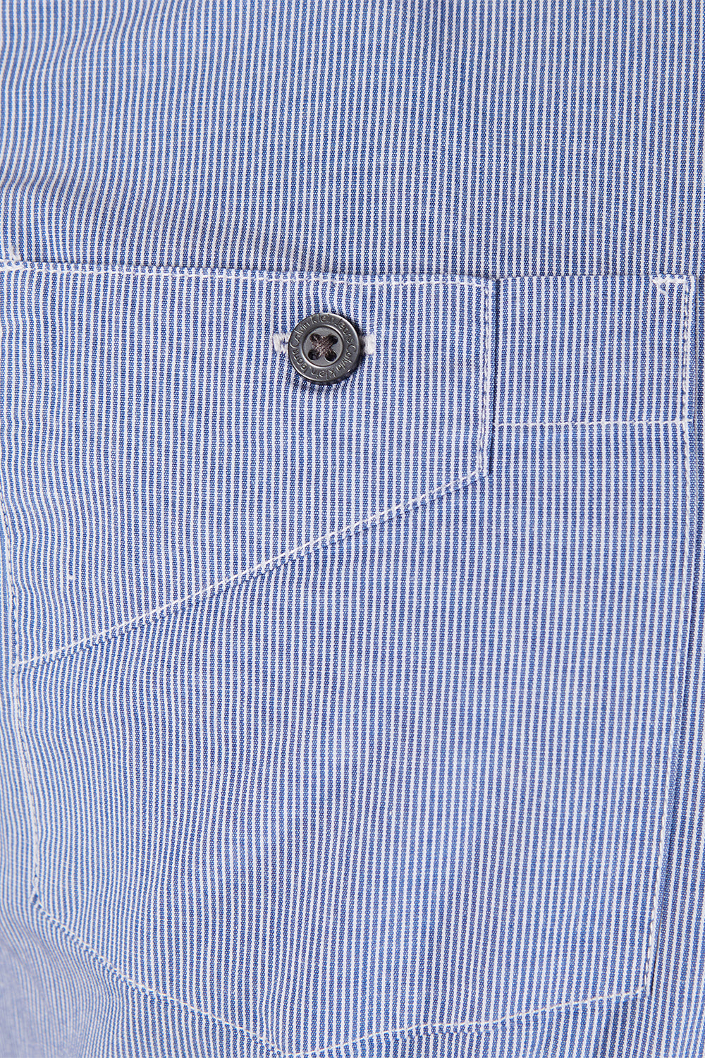 Calvin Klein Blue Pinstripe Button Down Shirt