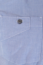 Calvin Klein Blue Pinstripe Button Down Shirt
