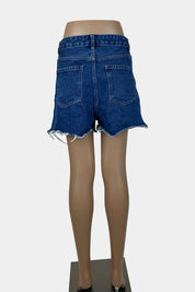 SHEIN Dark Blue Denim Shorts