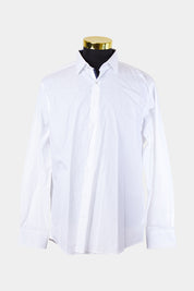 BUGATTI White Easy Care Button Down Shirt