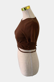 GHANDA Brown Top