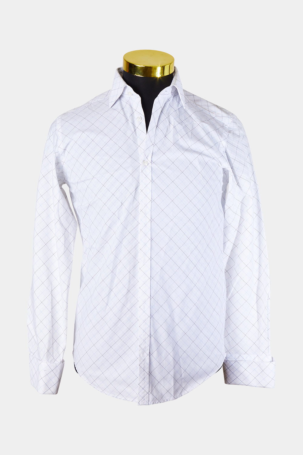 RDX White Pattern Button Down Shirt
