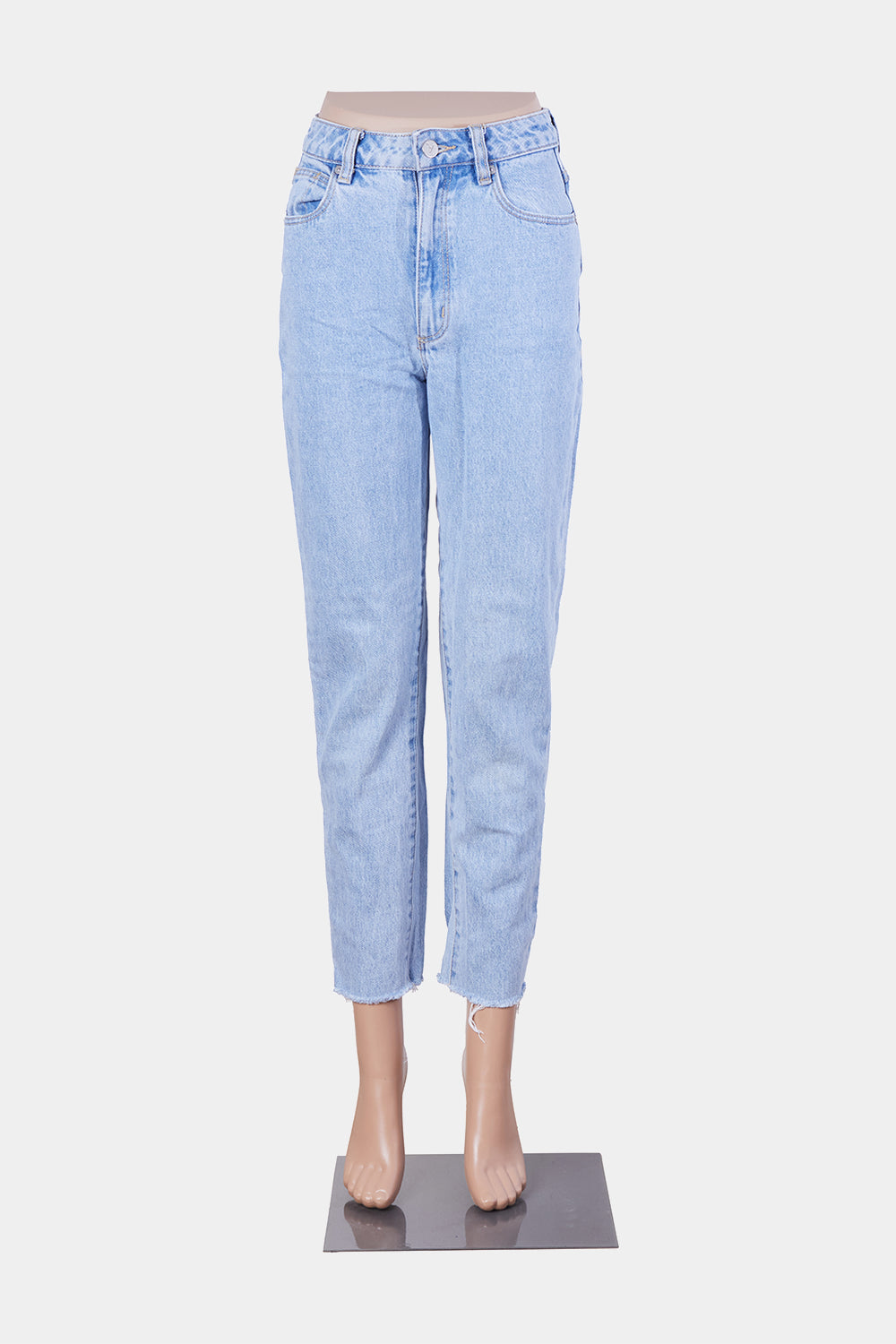 Abrand Jeans Light Blue Hi Rise Slim Leg Jeans