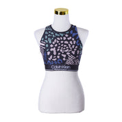 Calvin Klein Black and Multi Sports Top