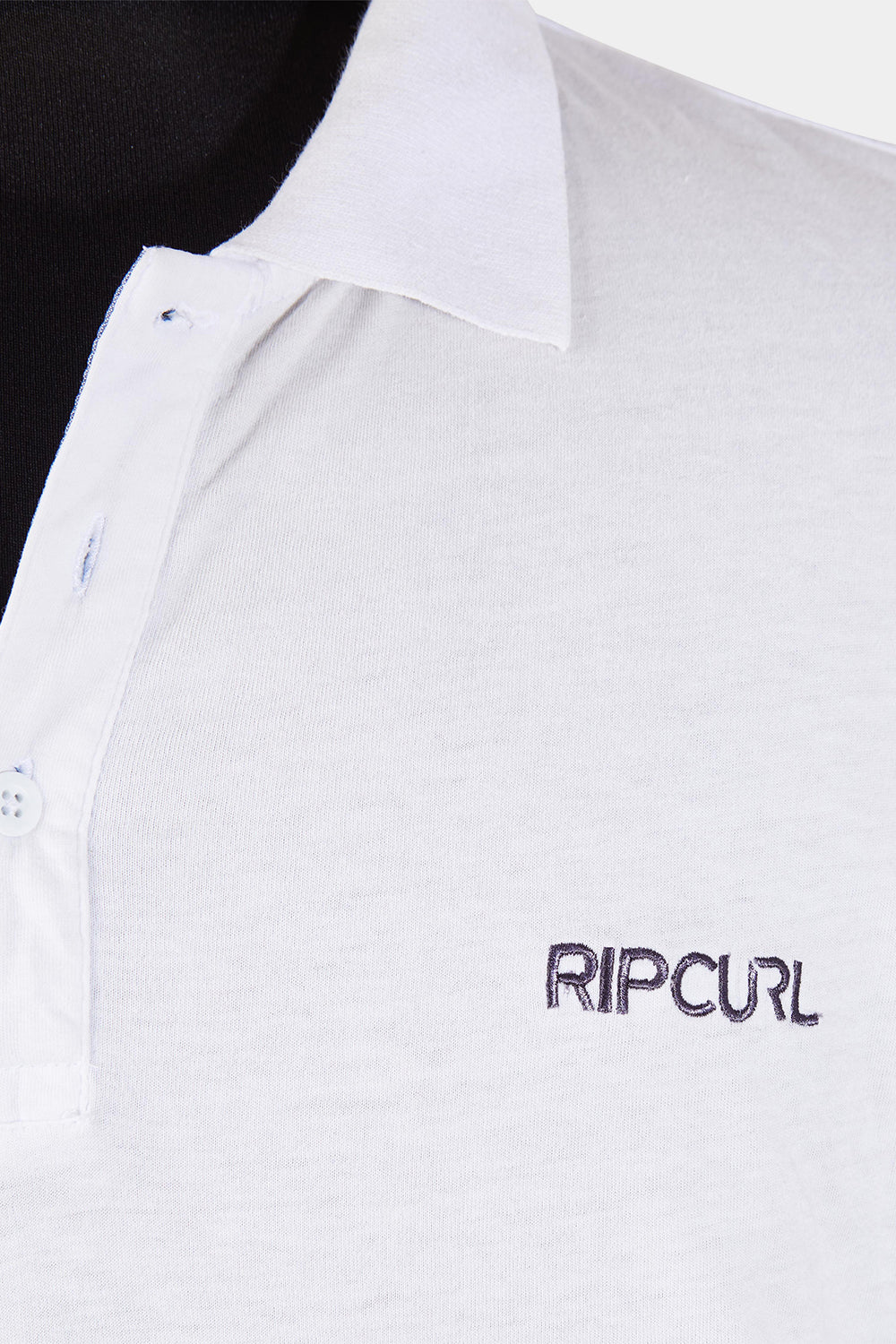RIPCURL White Red and Blue Relaxed Polo