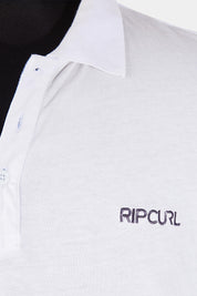 RIPCURL White Red and Blue Relaxed Polo