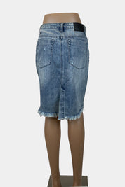 One Teaspoon Vintage Blue Denim Skirt
