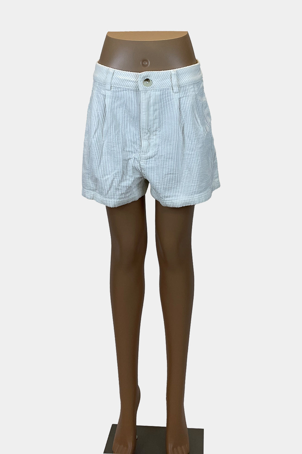 GLASSONS White Cord Shorts