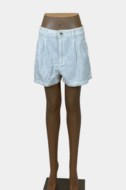 GLASSONS White Cord Shorts
