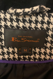 Ben Sherman Black White Blazer