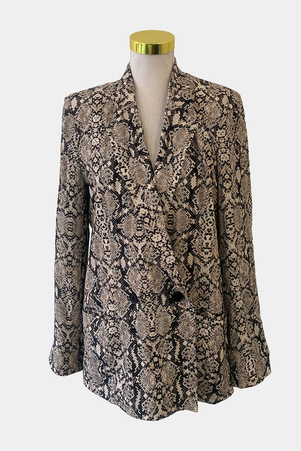 DECJUBA Beige Blazer Jacker