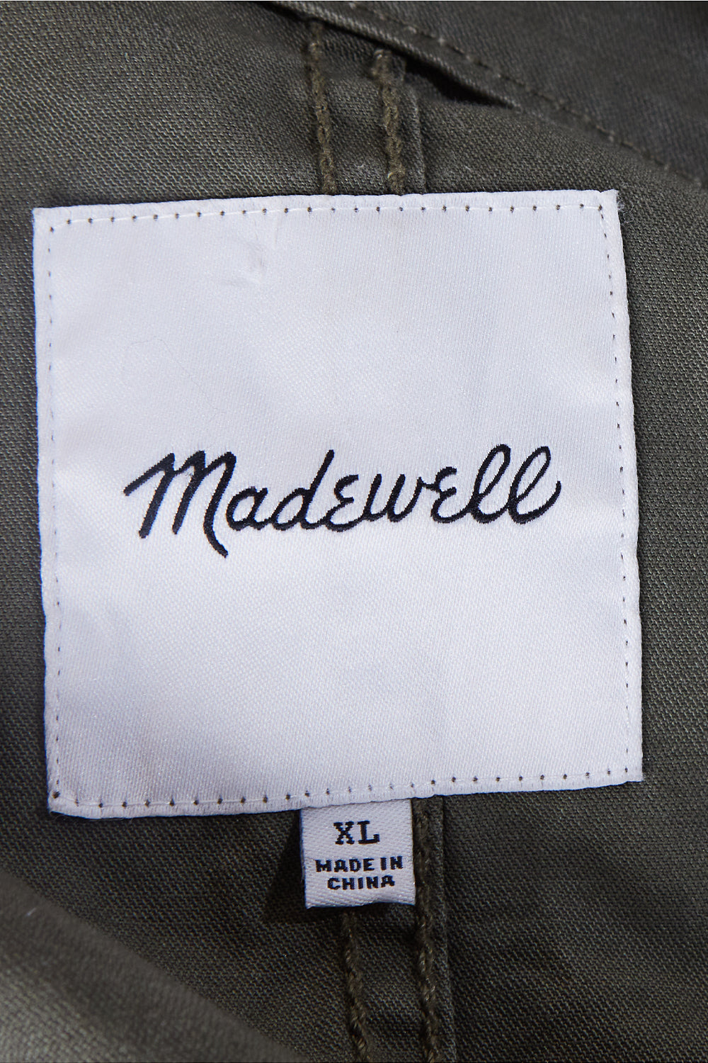 MADEWELL Khaki Pocket Detail Jacket