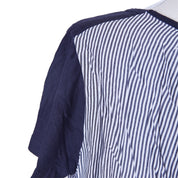 Seed Heritage Navy and White Stripe Back T Shirt