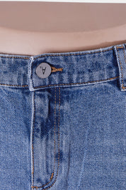 Abrand Jeans Blue Denim Maxi Skirt