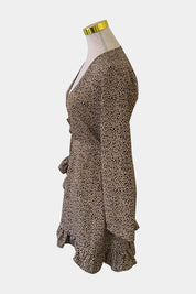 My Girl Beige Dress