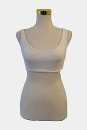 South St White Bralette Crop