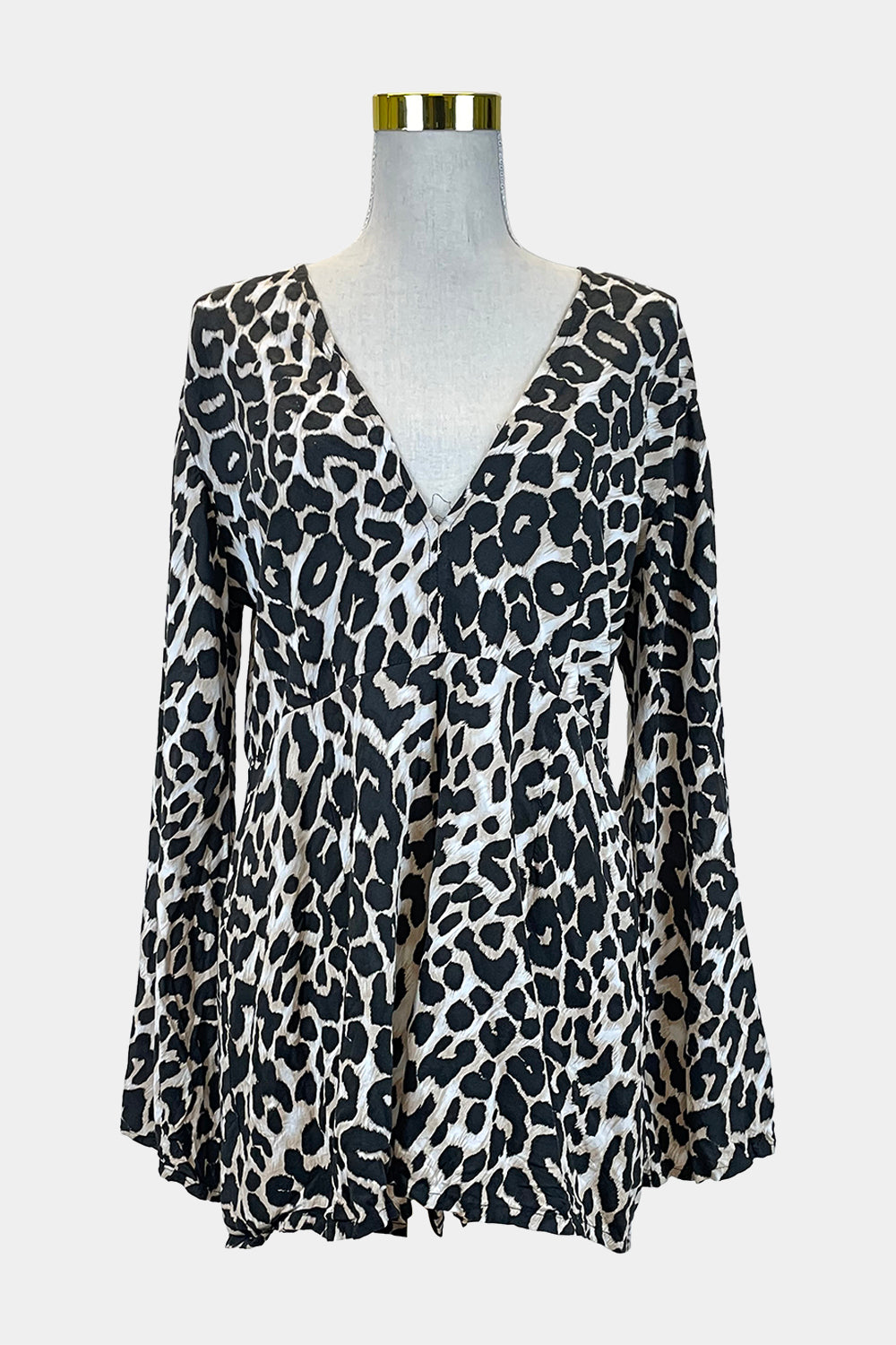MOTEL Leopard Playsuit
