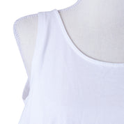 SEED White Loose Swing Singlet