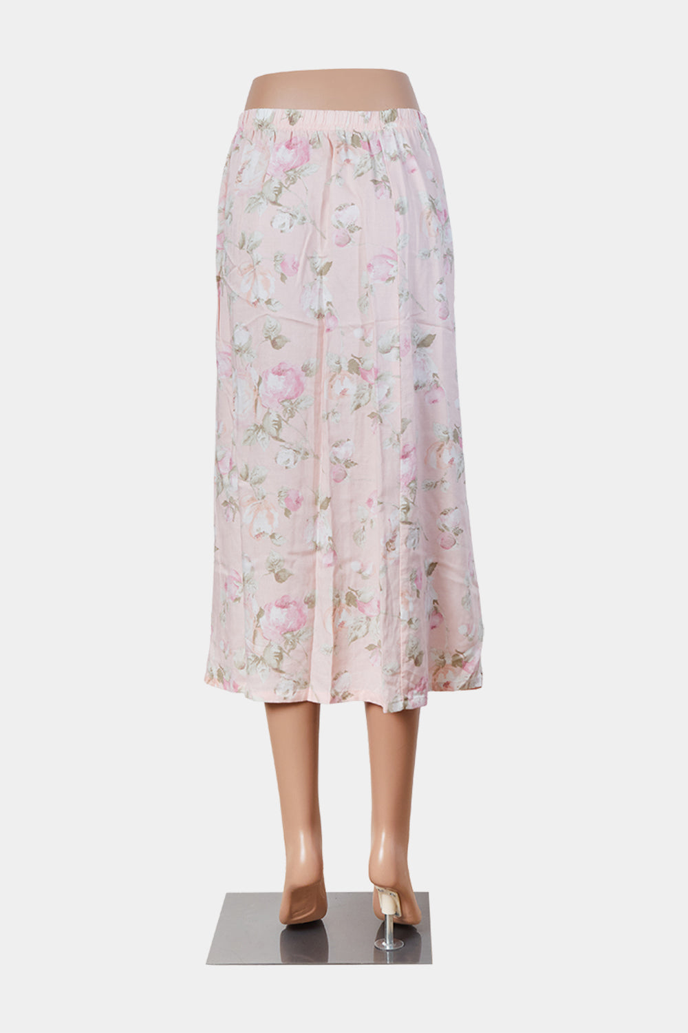 Two Twenty Pink Floral Midi Skirt
