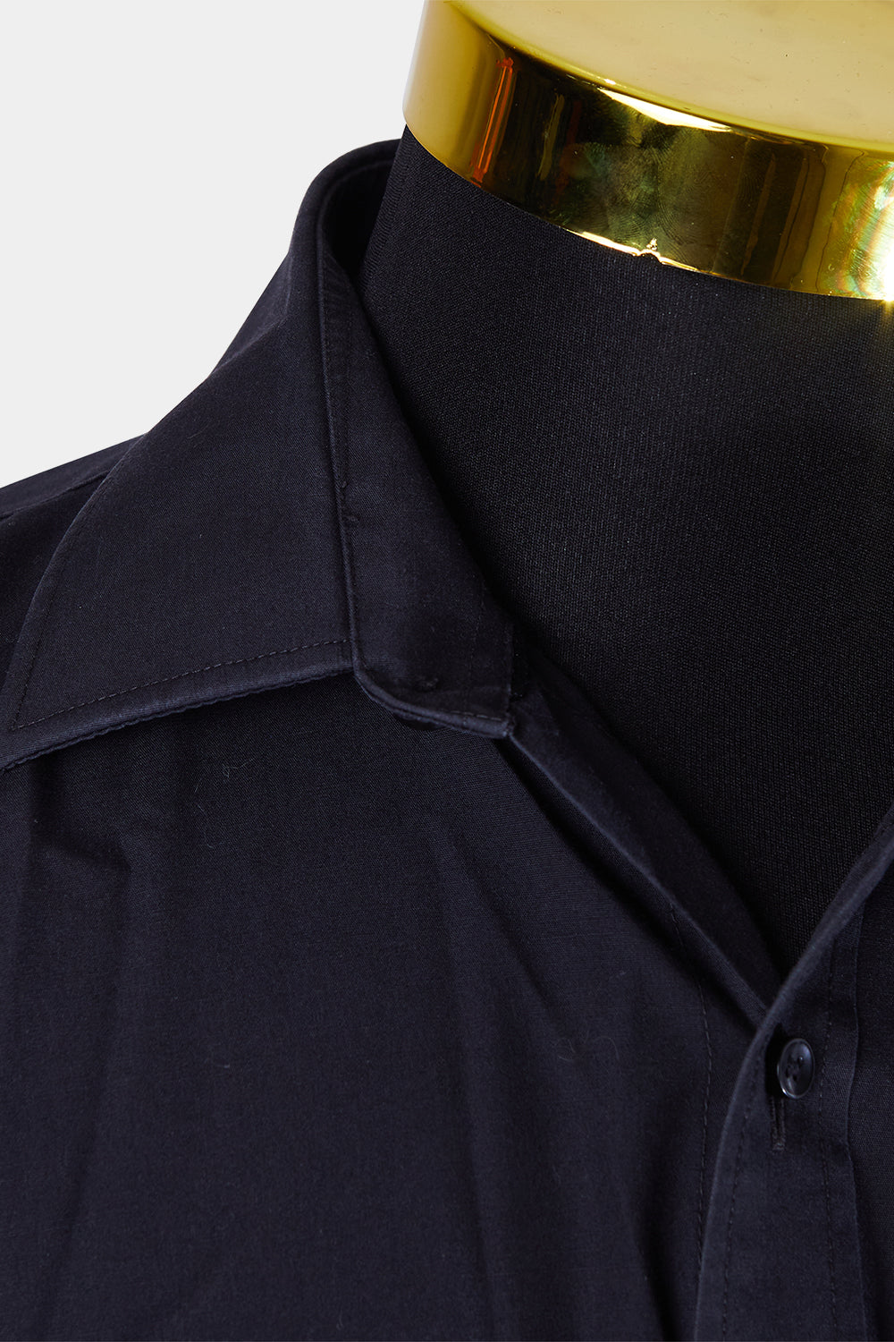 Van Heusen Black Short Sleeve Button Down Shirt