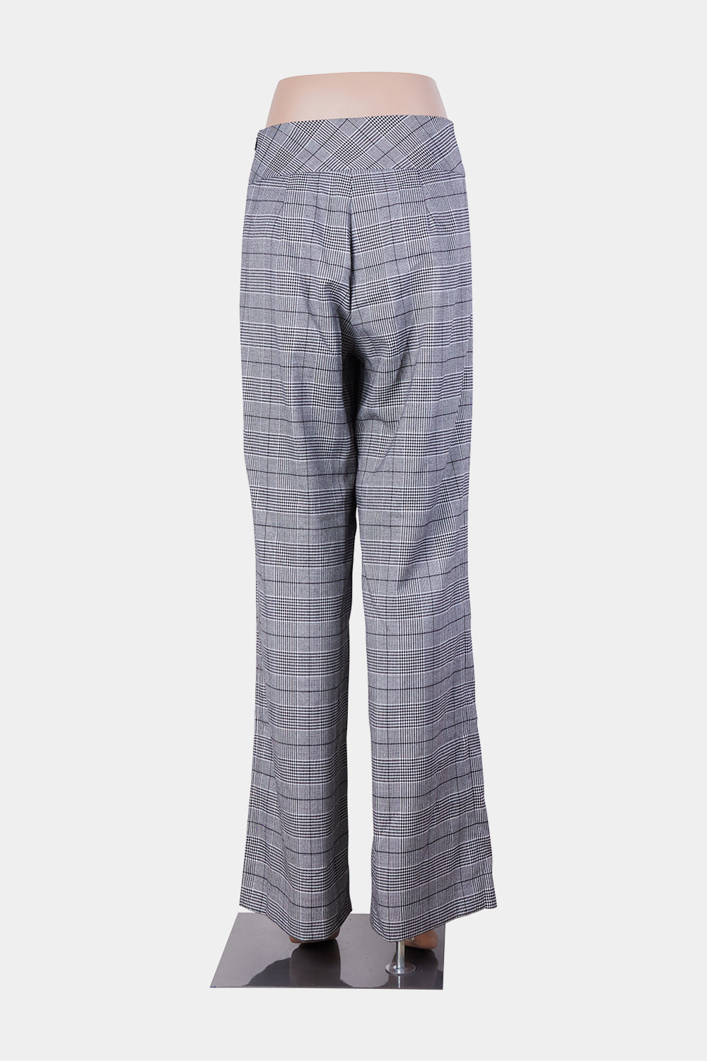 REVIEW Black and White Herringbone High Waisted Pants