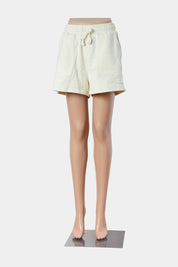 SUBTITLED Lemon Yellow Draw String Shorts