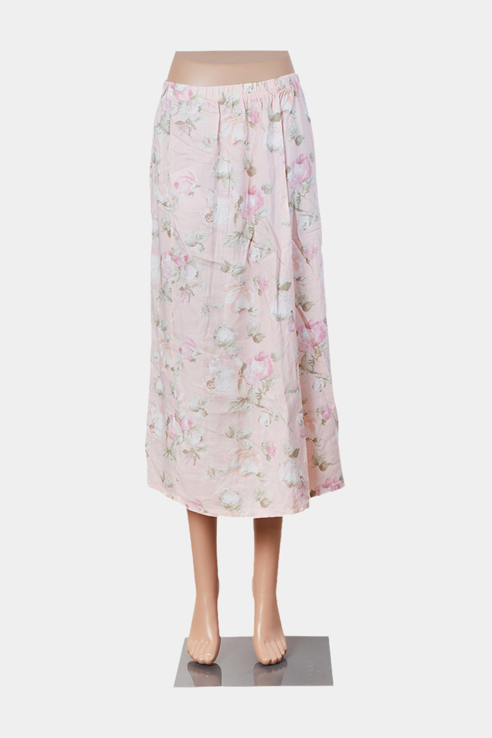 Two Twenty Pink Floral Midi Skirt