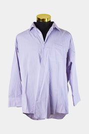 Van Heusen Blue and Purple Pattern Button Down Shirt