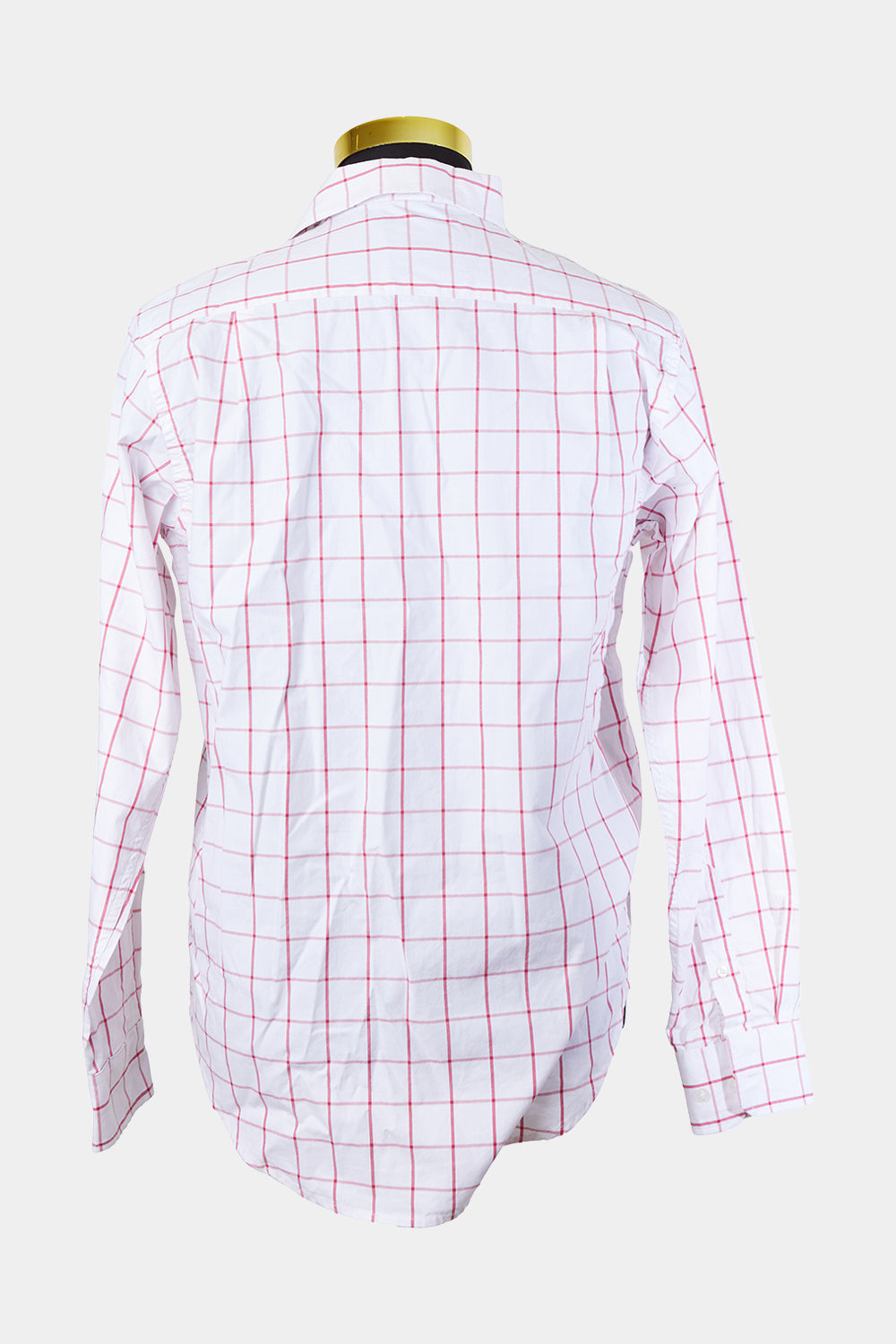 DUCHAMP Red and White Button Down Shirt