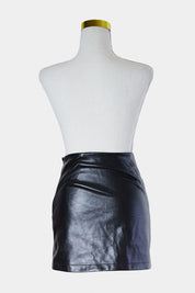 GLASSONS Black PU Mini Skit