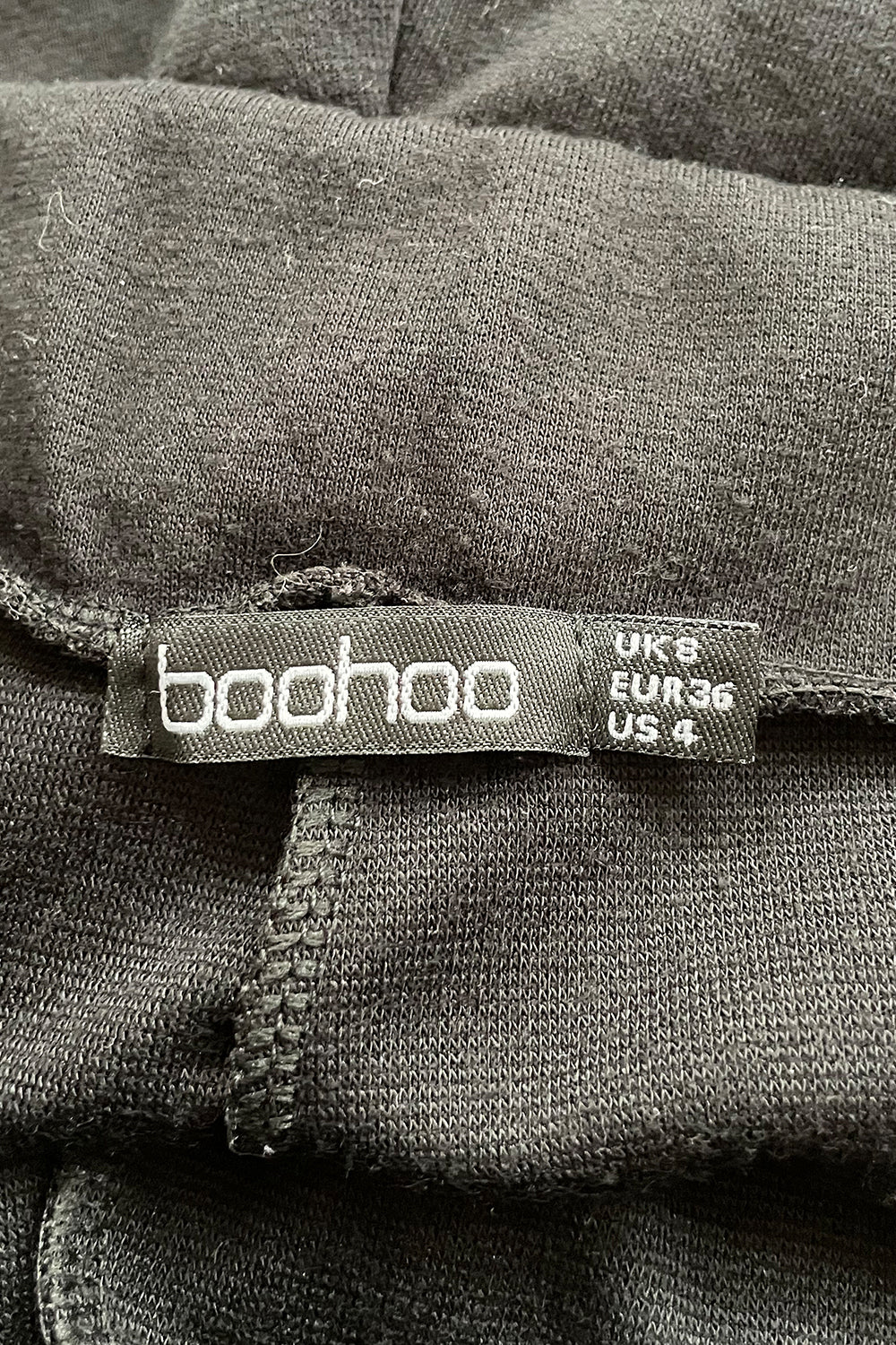 BOOHOO Black Skort