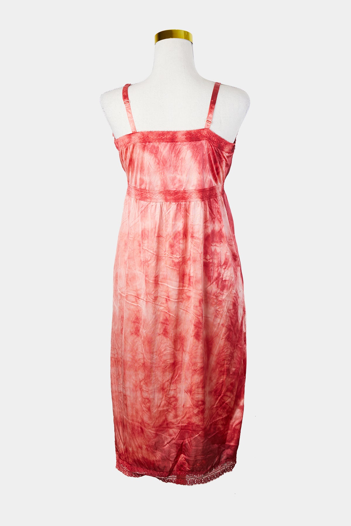 Assorted Brands Red Tie Dye Slip Dress