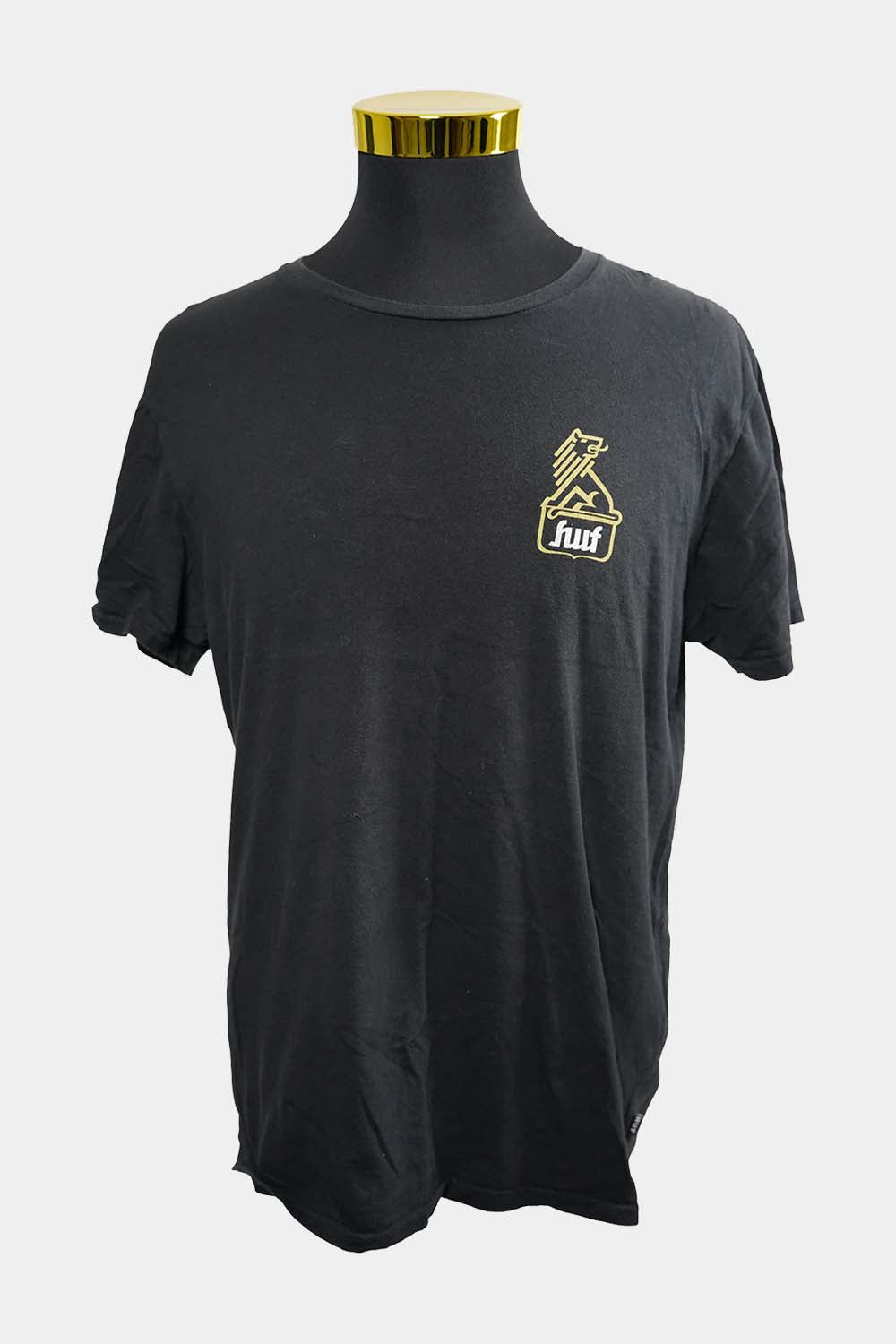 HUF Black Logo T-Shirt