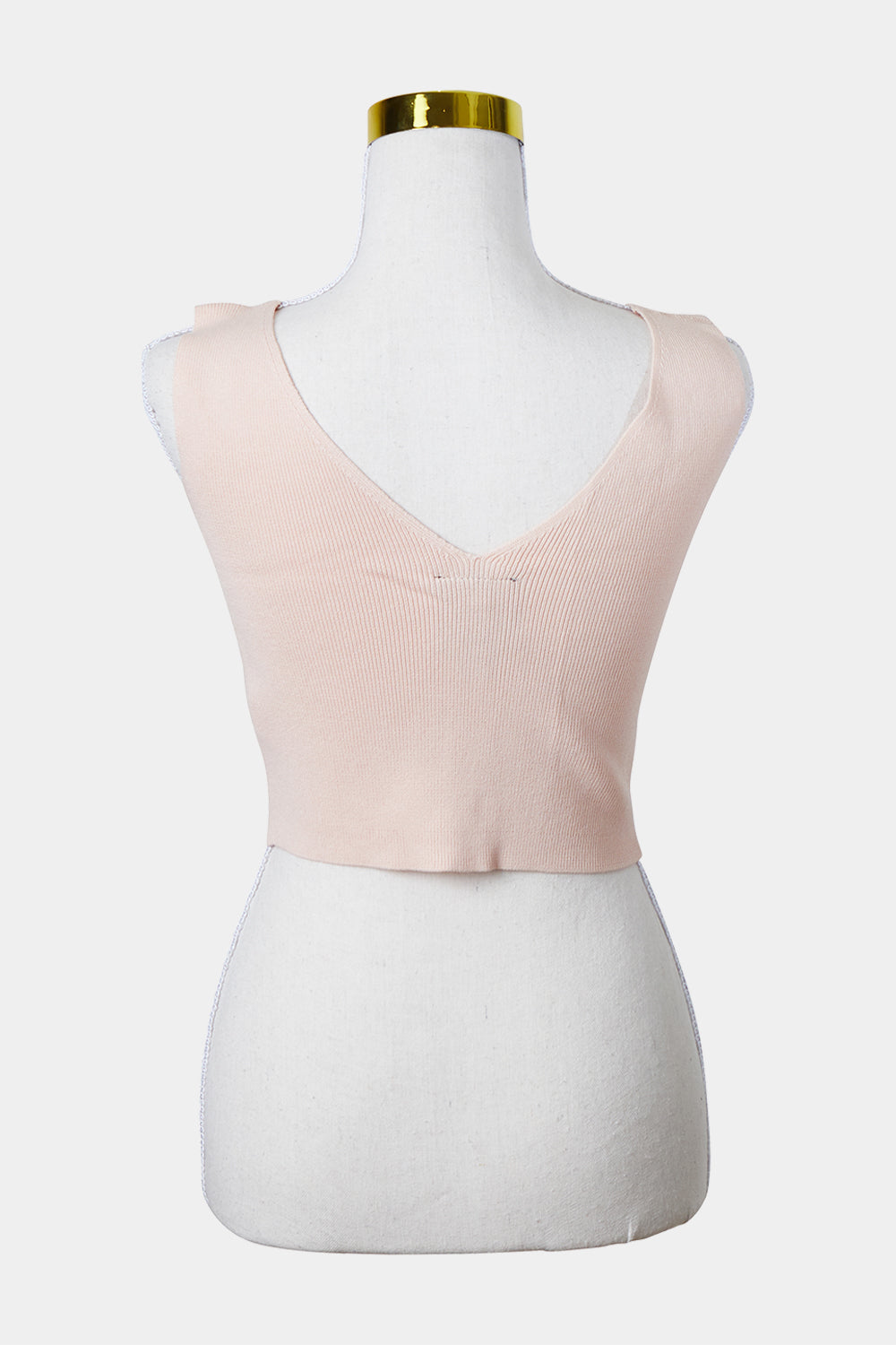 Alice In The Eve Peach Knit Top