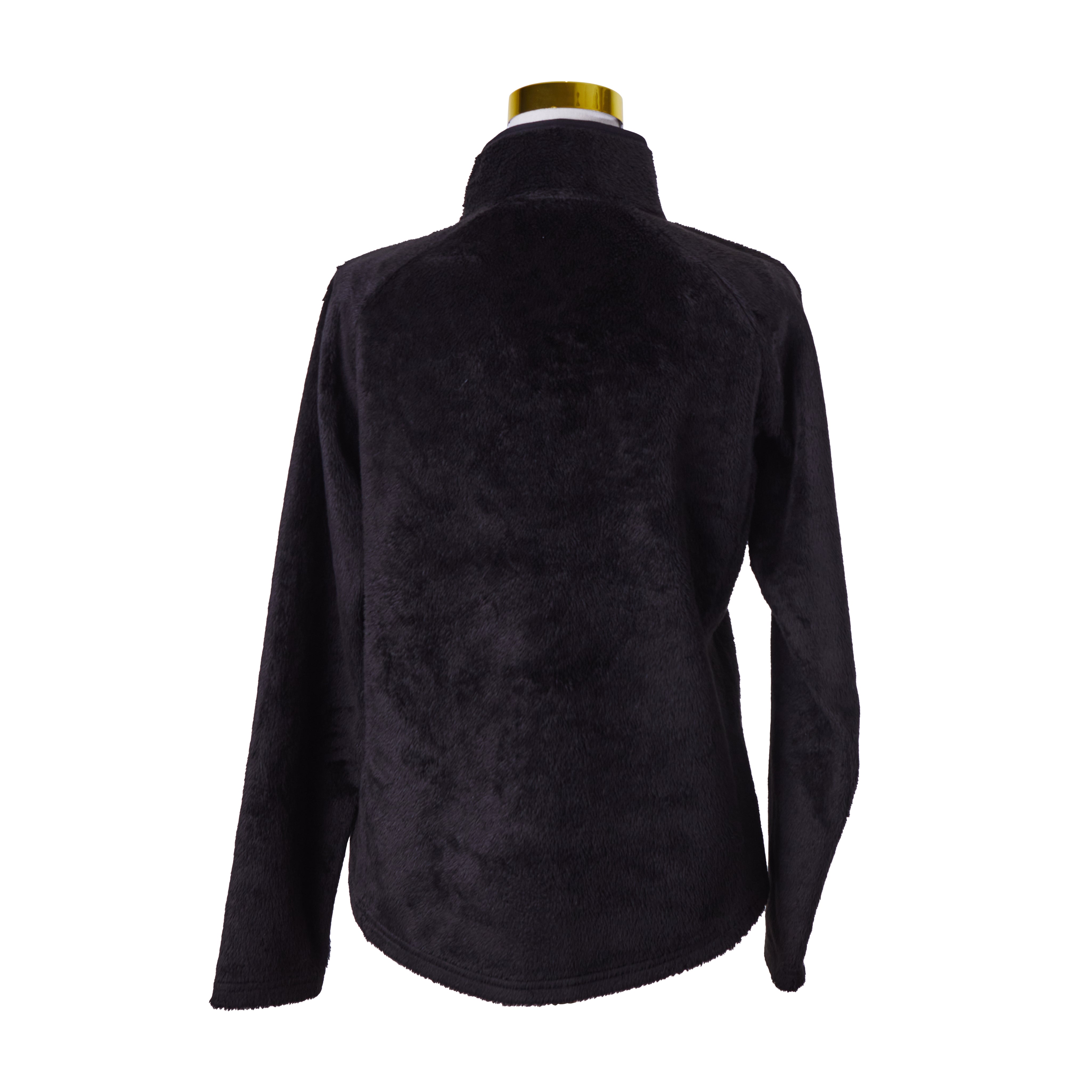 DENALI Black Faux Fur Sweater