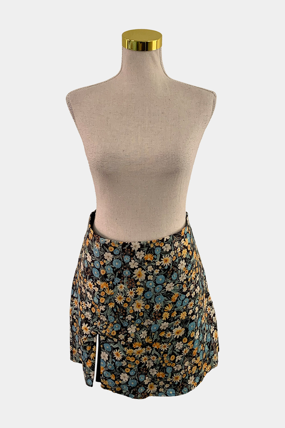 Perfect Stranger Black Multi Skirt