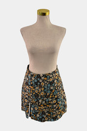 Perfect Stranger Black Multi Skirt