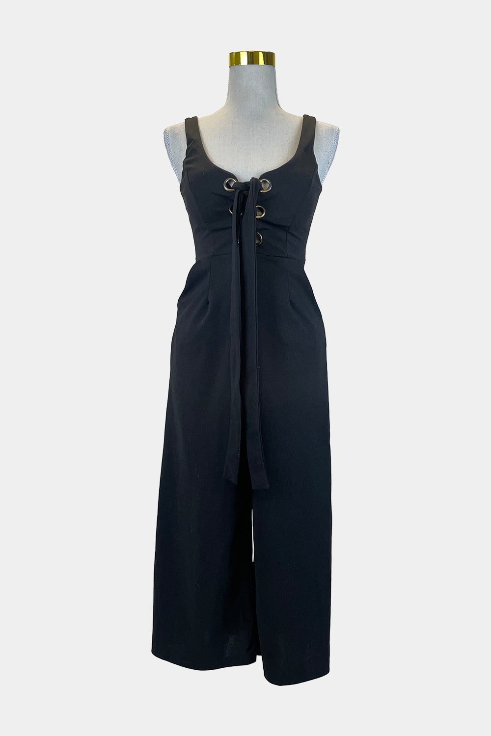 Purple Snow Black Jumpsuit