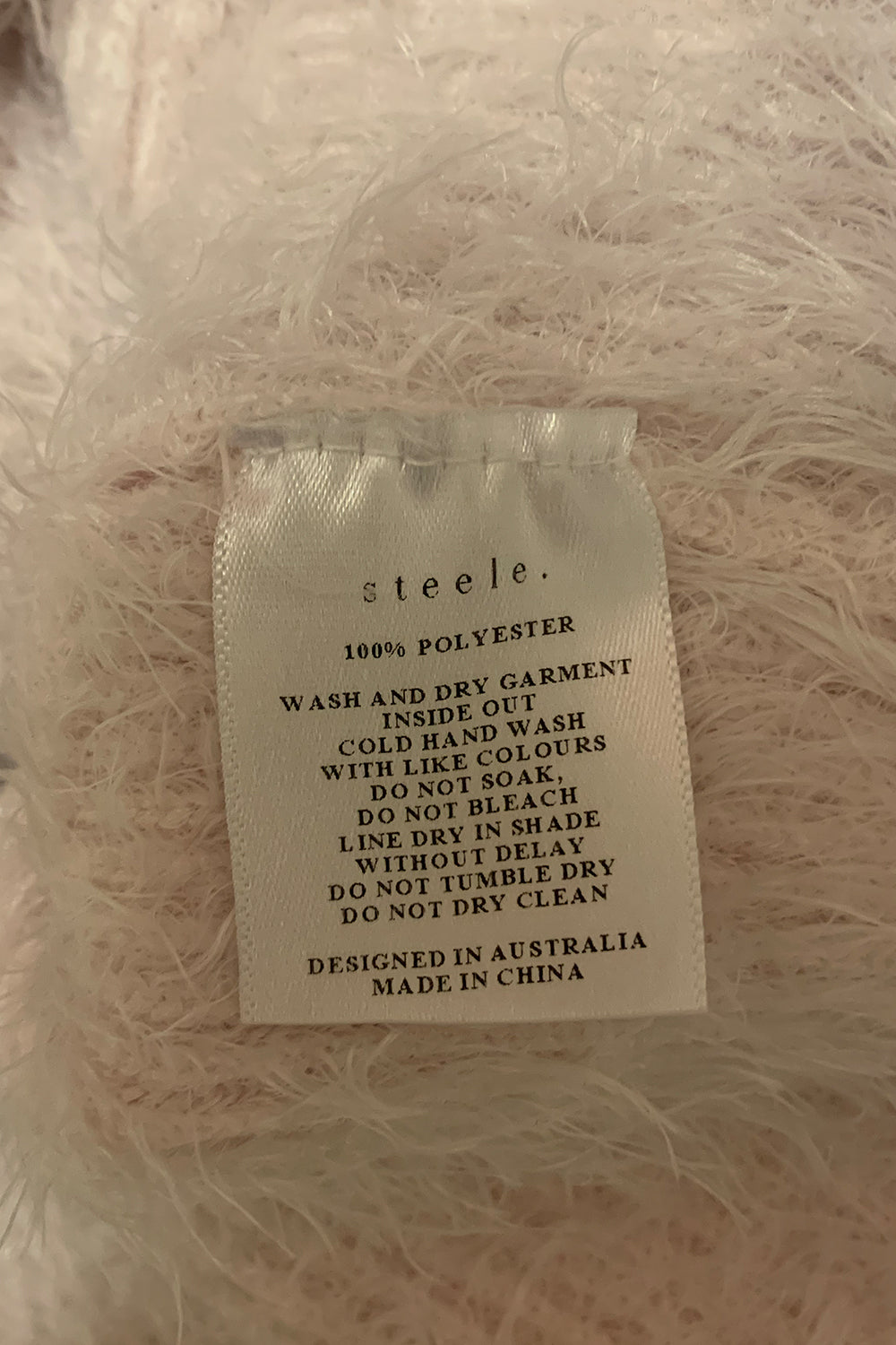 STEELE Pink Sweater