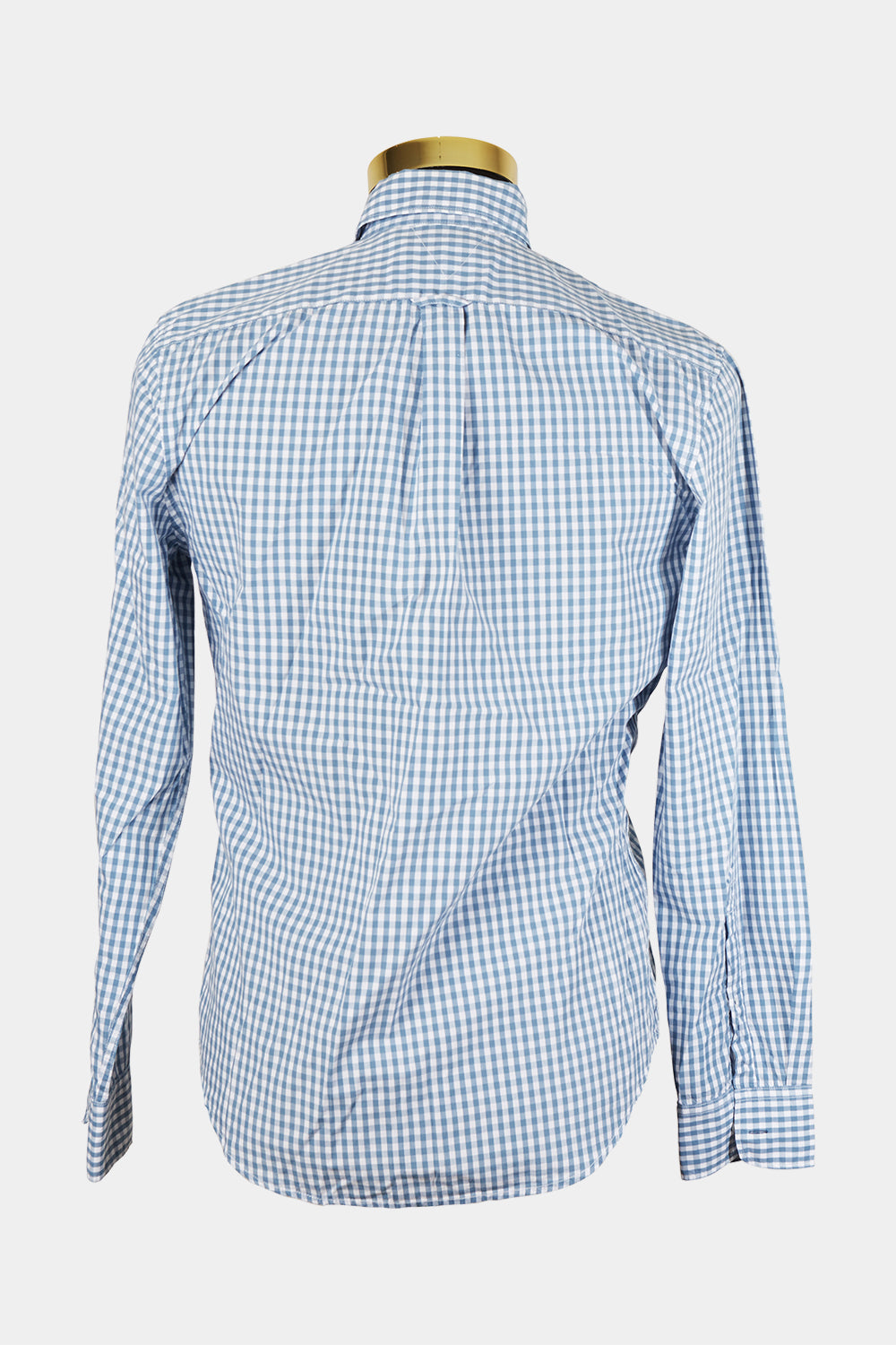 INDUSTRIE Blue Check Button Down Shirt