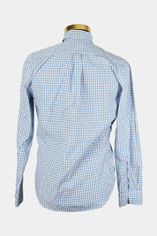 INDUSTRIE Blue Check Button Down Shirt