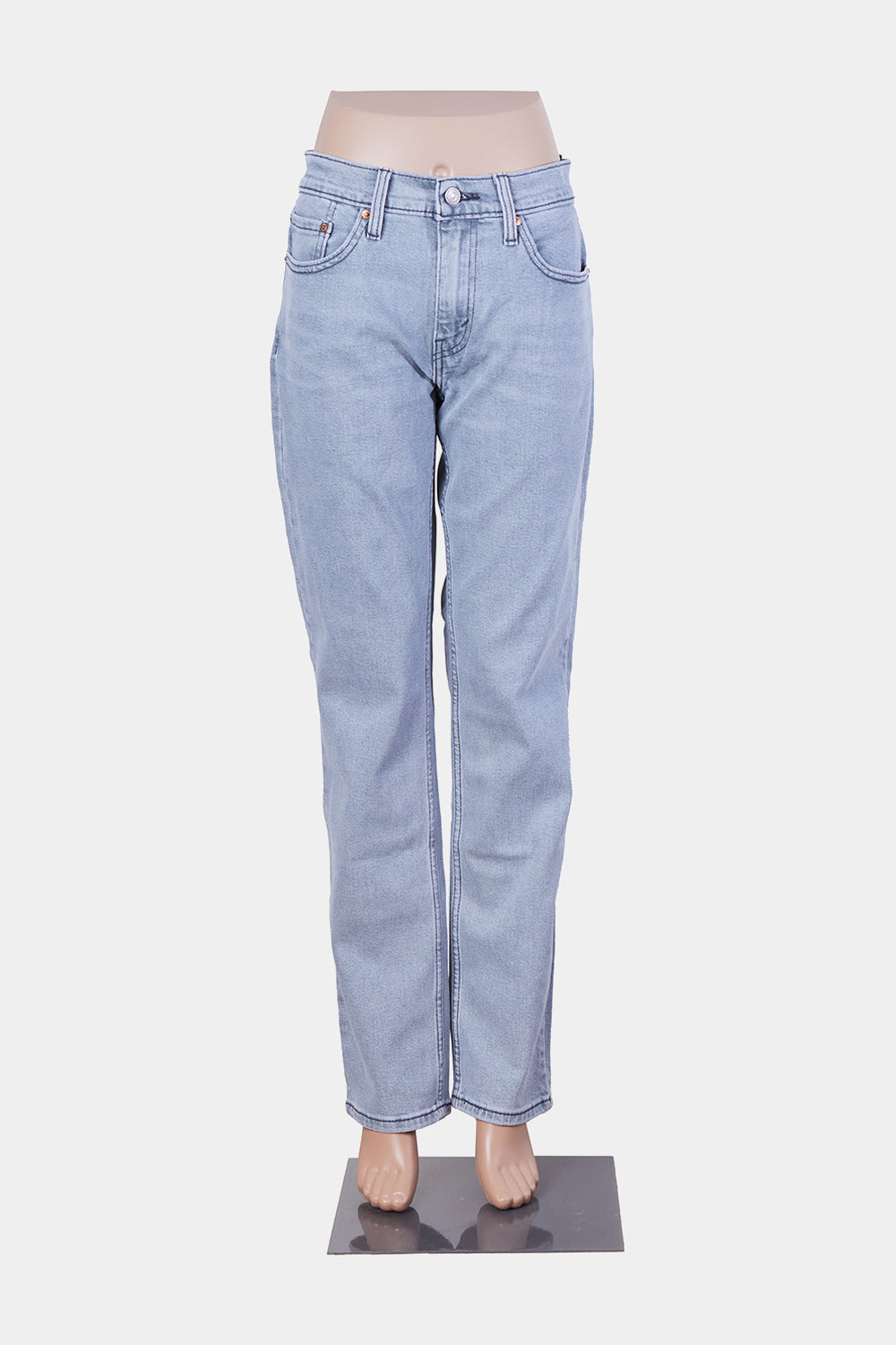 LEVI Grey Straight Leg Jeans