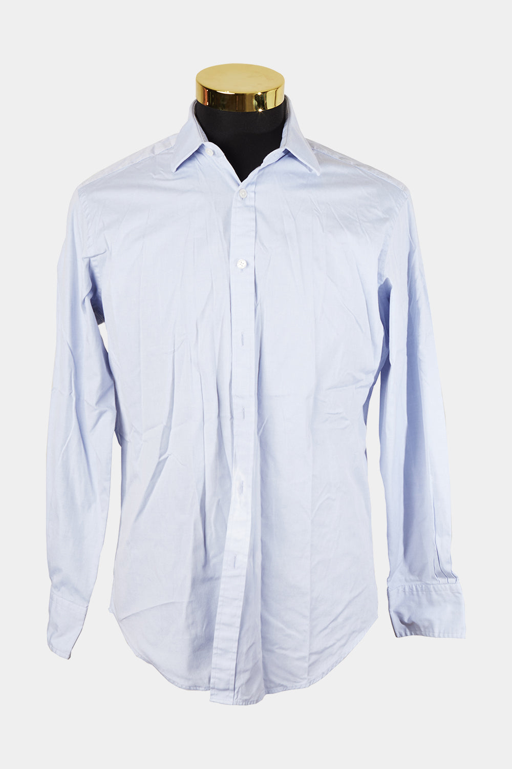 Tm Lewin Pale Blue Button Down Shirt