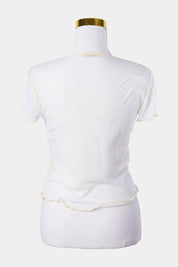 Cotton On Pale Yellow Sheer Top