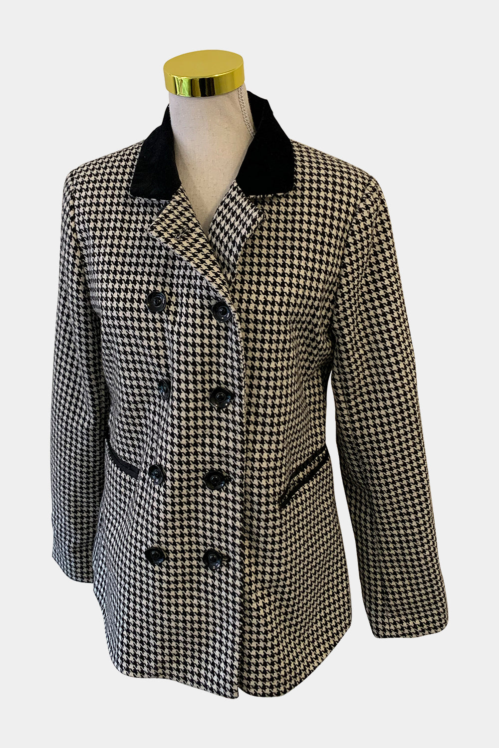 Ben Sherman Black White Blazer