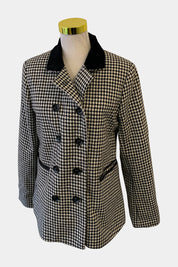 Ben Sherman Black White Blazer