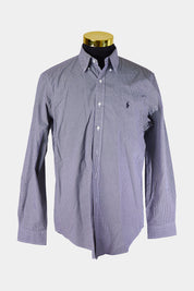 Ralph Lauren Black Check Button Down Shirt