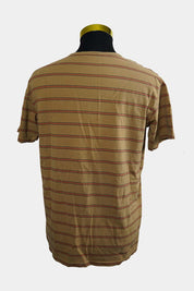 KATHMANDU Mustard Orange Striped T-Shirt