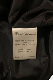 Ben Sherman Black White Blazer