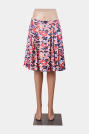 Alannah Hill Pink, Orange and Purple Floral  Midi Skirt